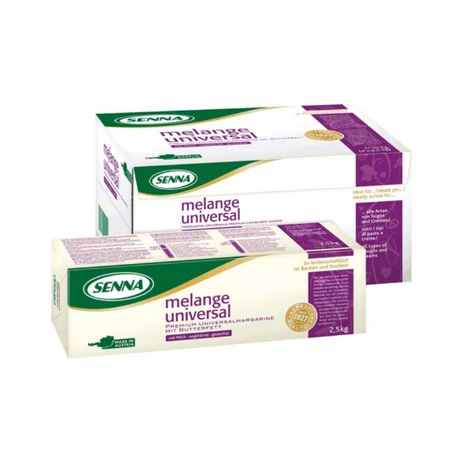 senna margarin melange univerzális 80%, 10kg, 4*2,5 kg-os kiszerelésben